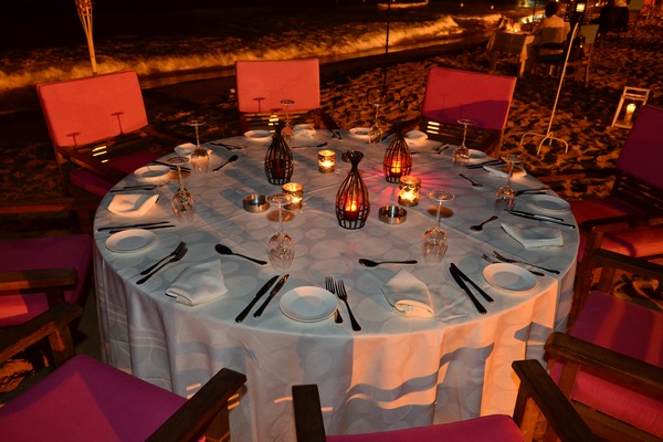 Romantic Beach Dinner at Edde Sands